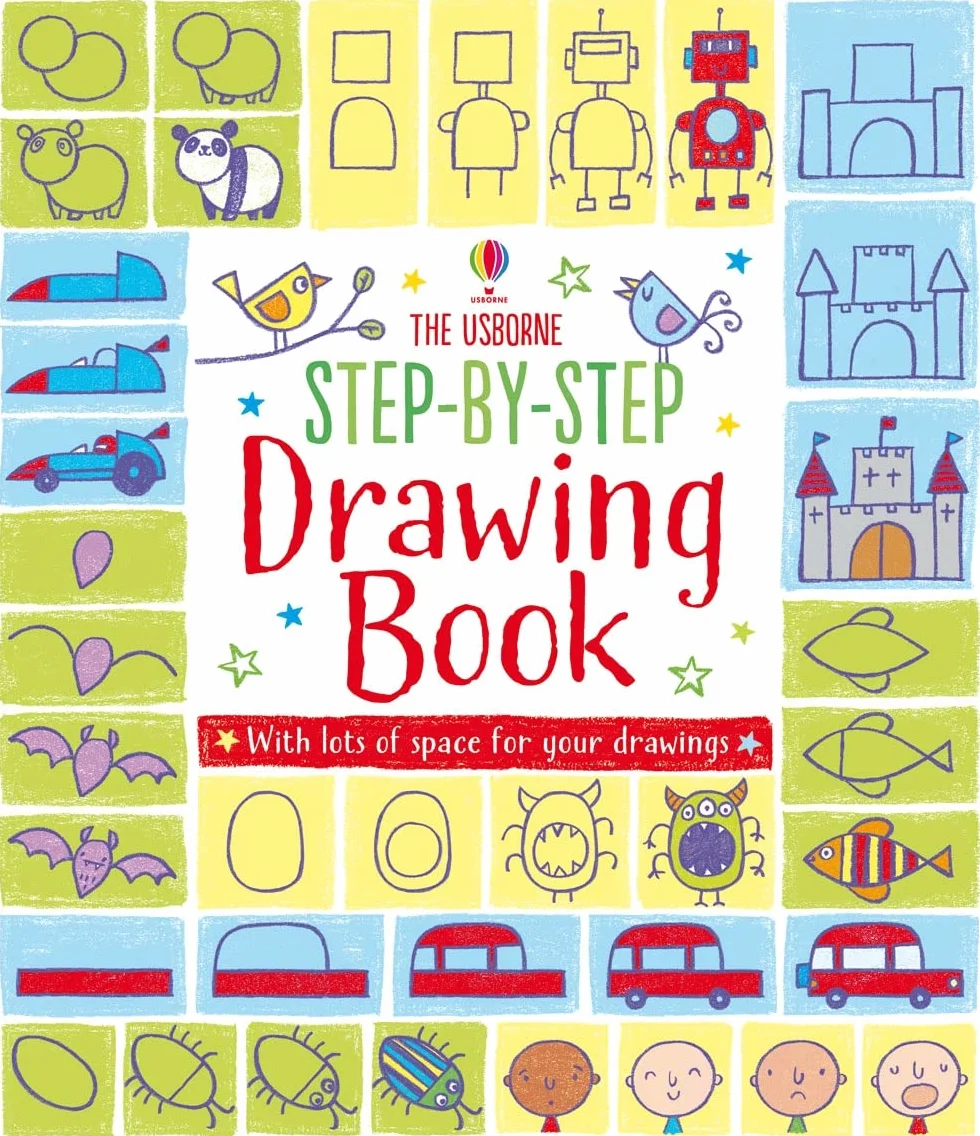 Step-by-step Drawing Book: 1