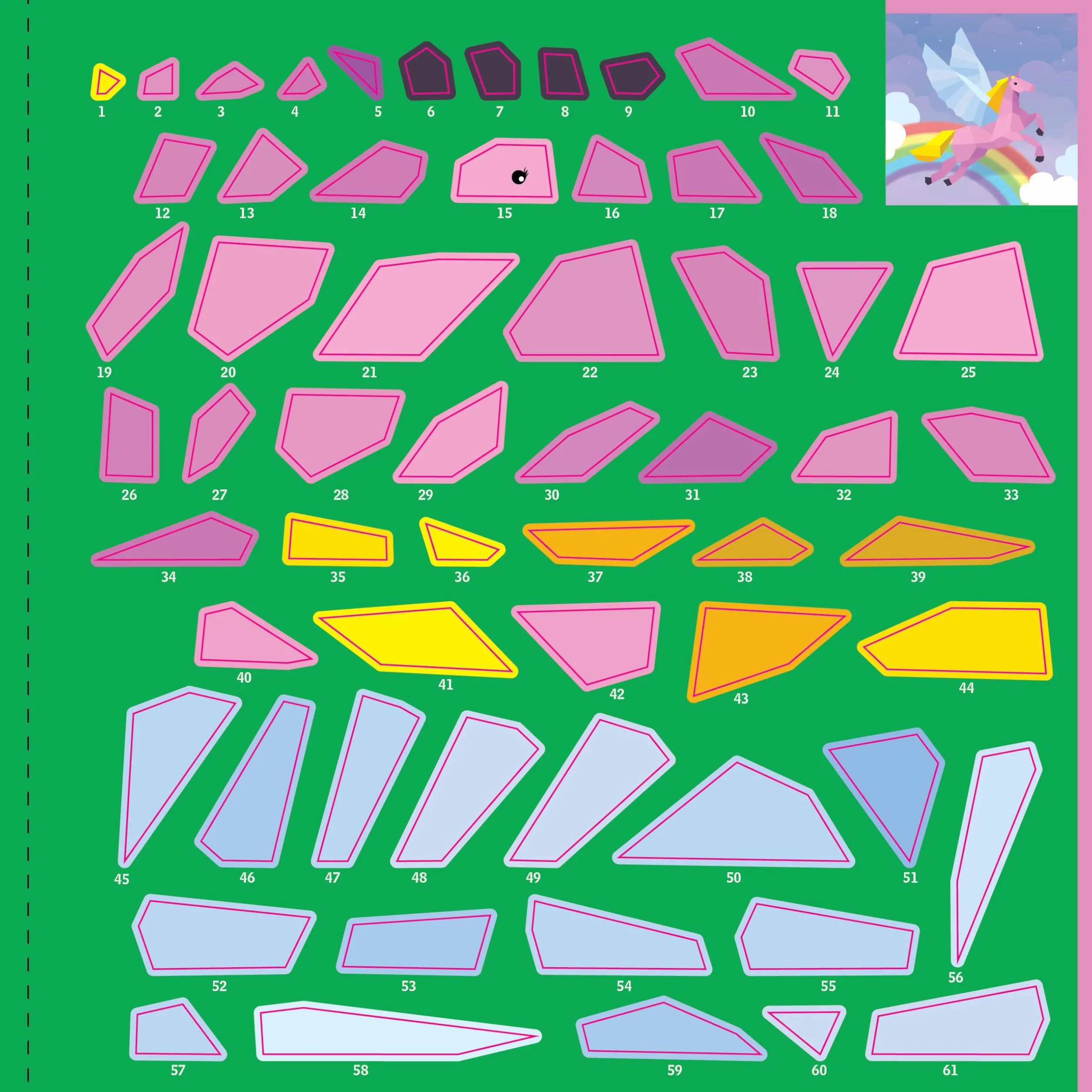 Paint by Sticker Kids: Mermaids & Magic!: Create 10 Pictures One Sticker at a Time! Includes Glitter Stickers