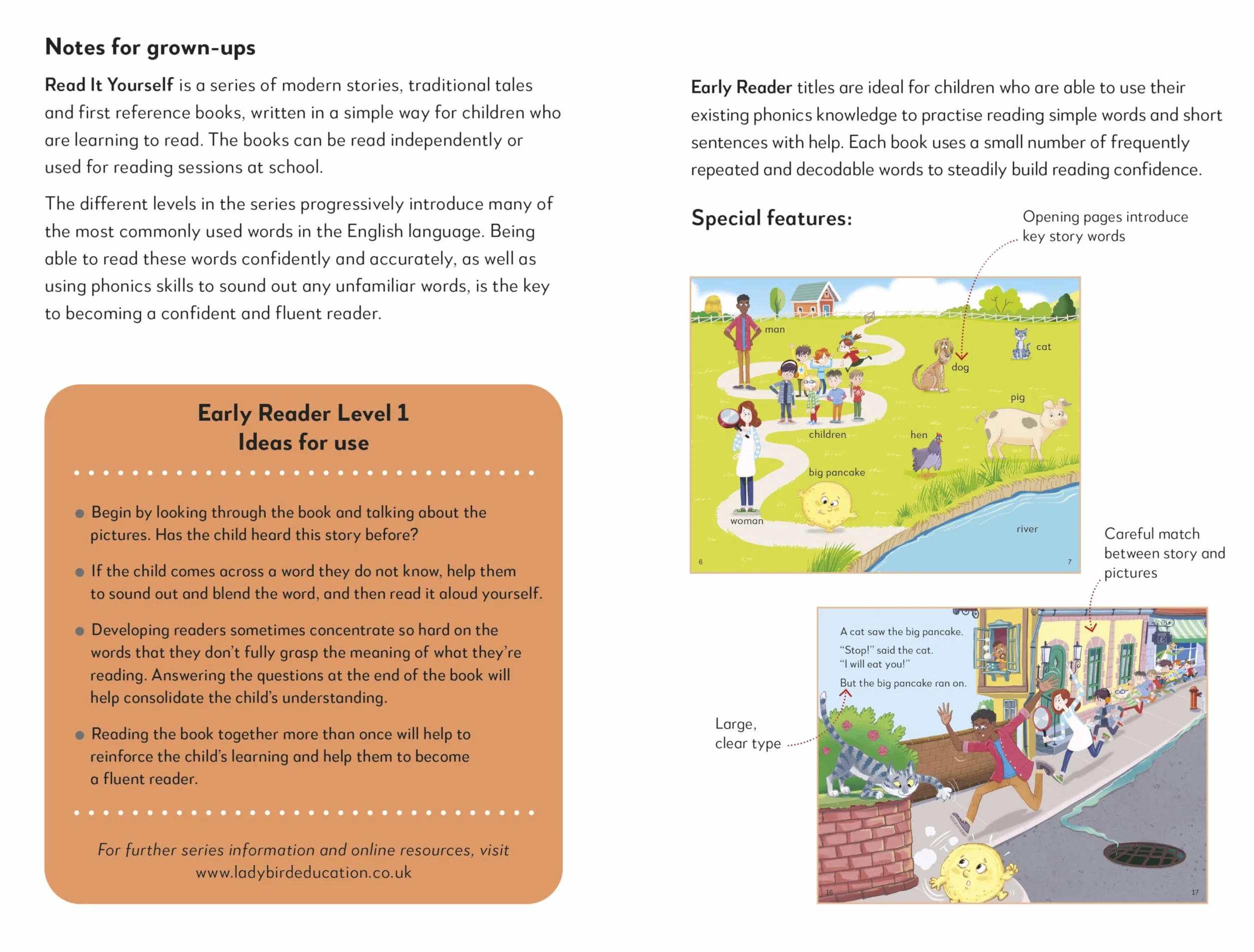 The Big Pancake: Read It Yourself - Level 1 Early Reader: Read It Yourself - Level 1 Early Reader