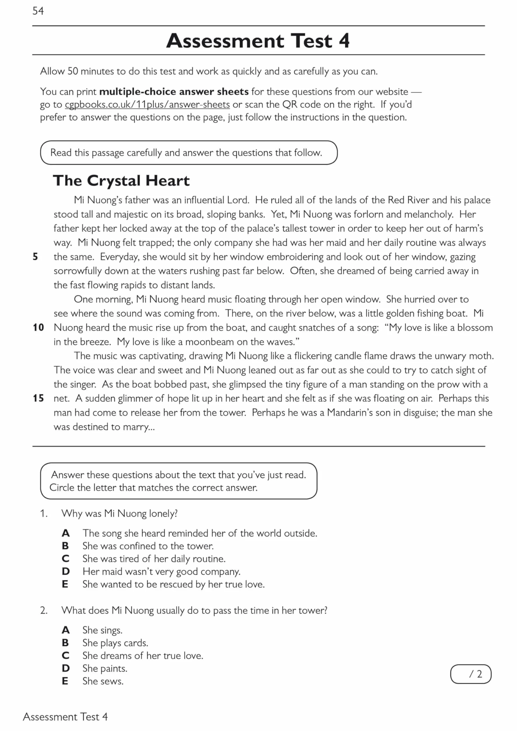 11+ GL English Practice Book & Assessment Tests - Ages 10-11 (with Online Edition)