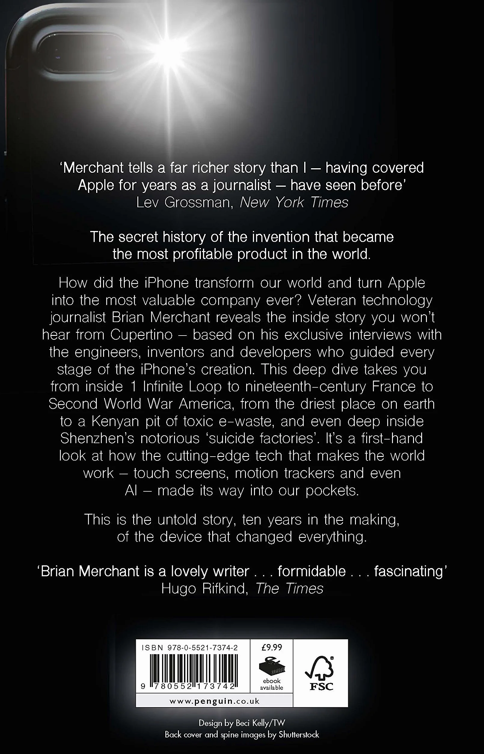 One Device: The secret history of the iPhone