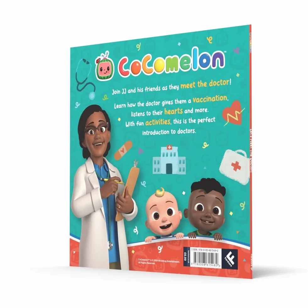 COCOMELON: LET'S MEET THE DOCTOR PICTURE BOOK: A gentle early-learning experience storybook about going to the doctor for CoComelon fans aged 2-4 years