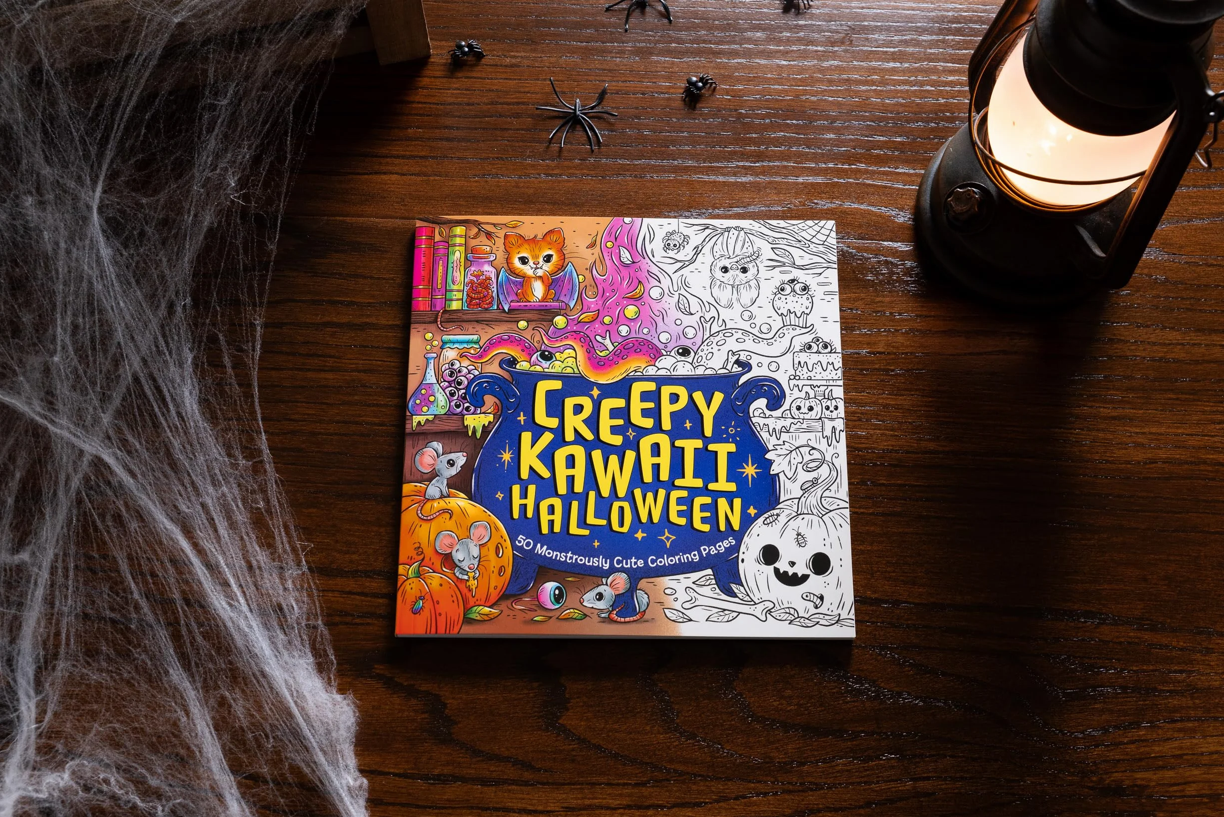 Creepy Kawaii Halloween: 50 Monstrously Cute Coloring Pages