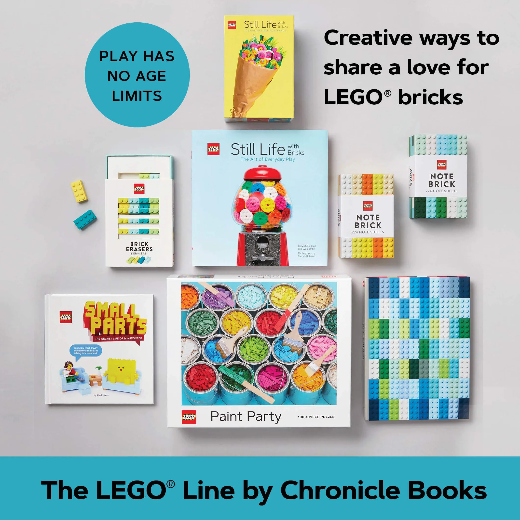Lego Still Life with Bricks: The Art of Everyday Play