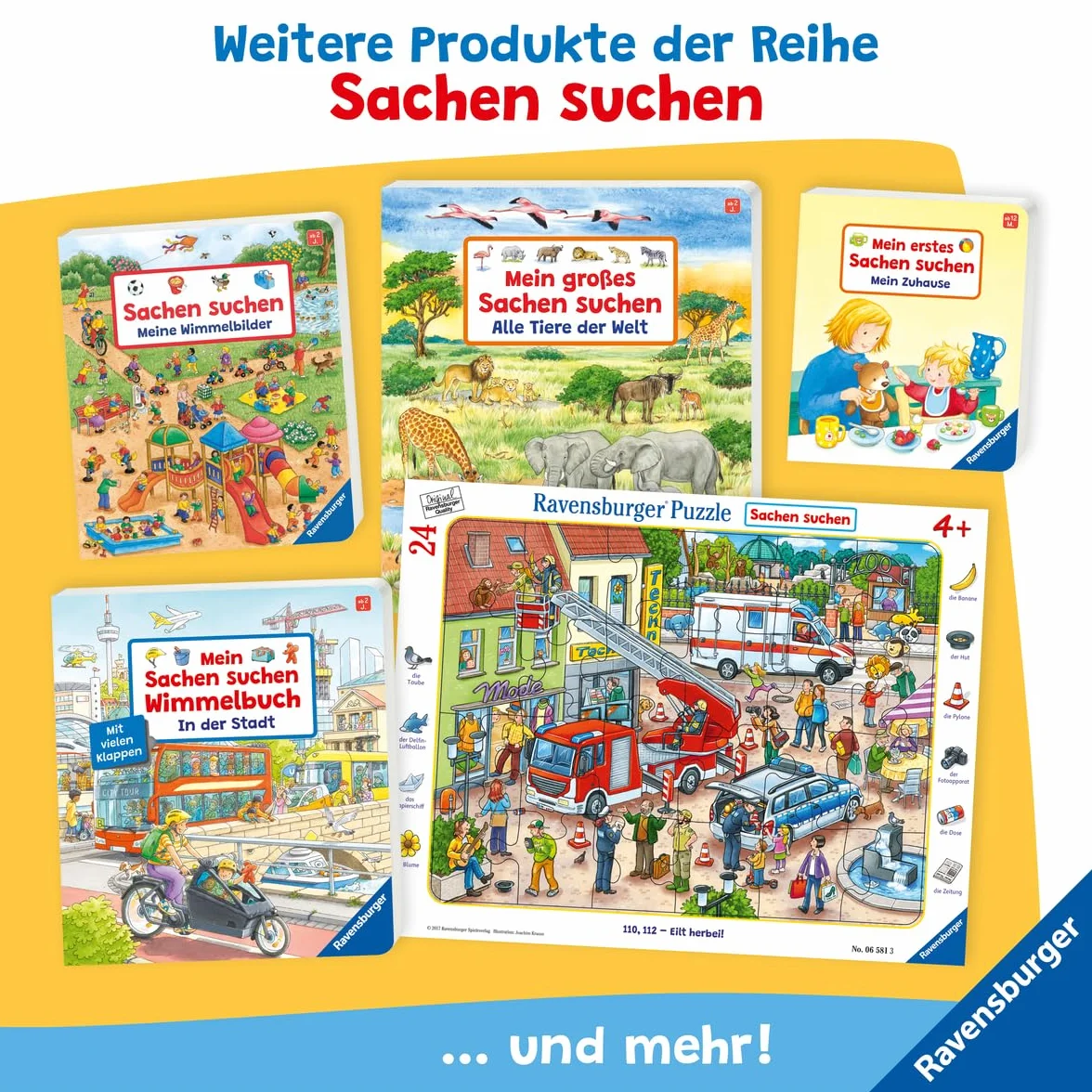 Mein großes Sachen suchen: Bei uns im Garten