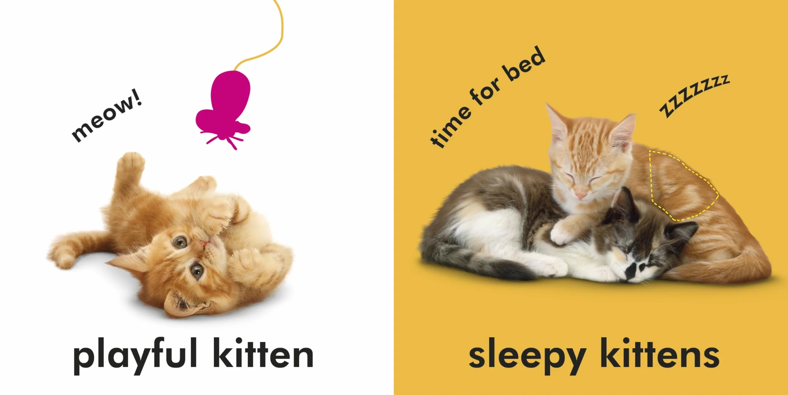 Baby Touch and Feel Kittens: An Interactive Baby Cat Board Book