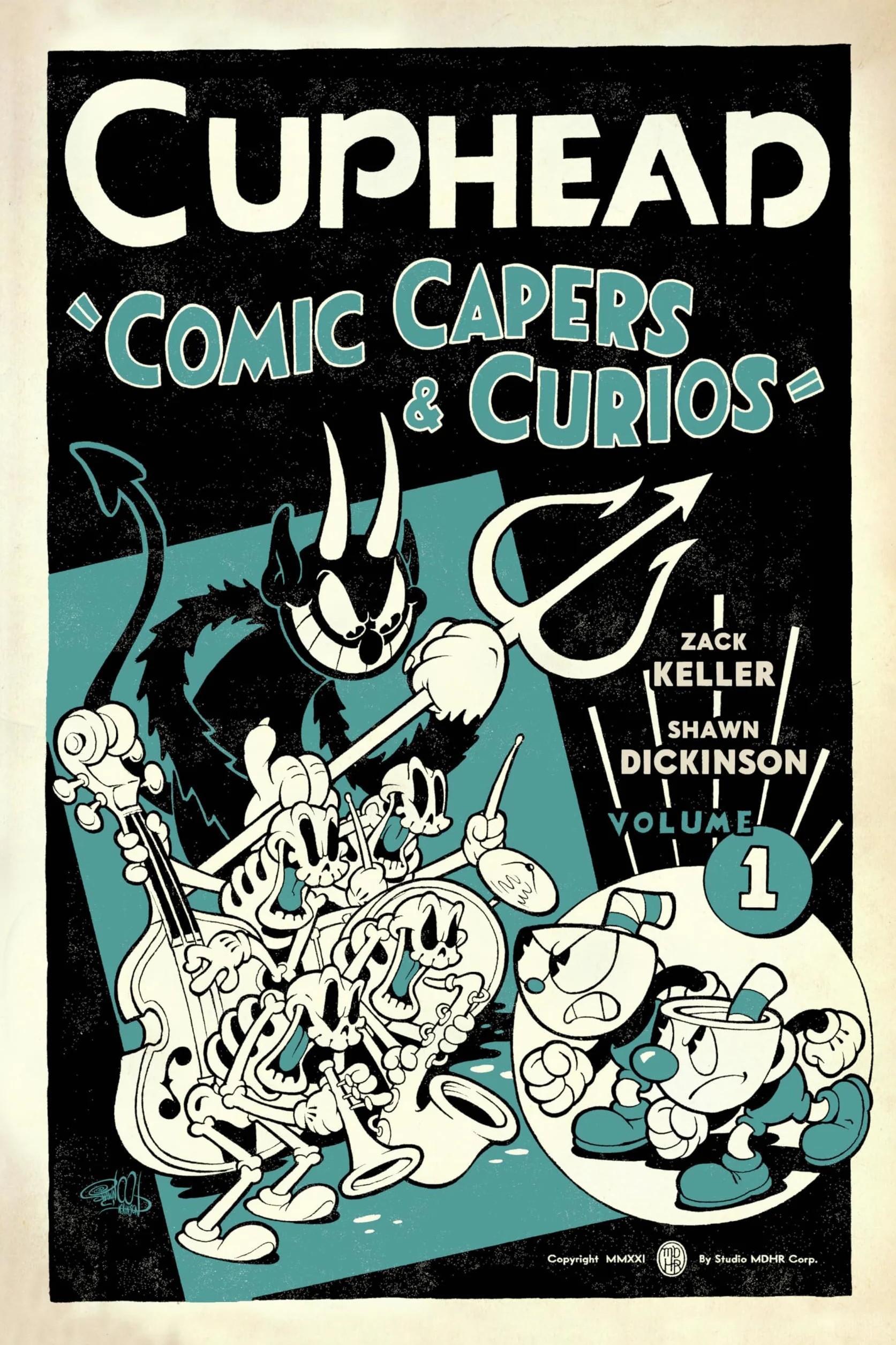CUPHEAD 01 COMIC CAPERS & CURIOS