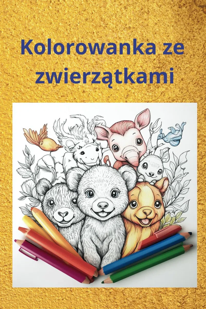 Kolorowanka ze zwierzątkami