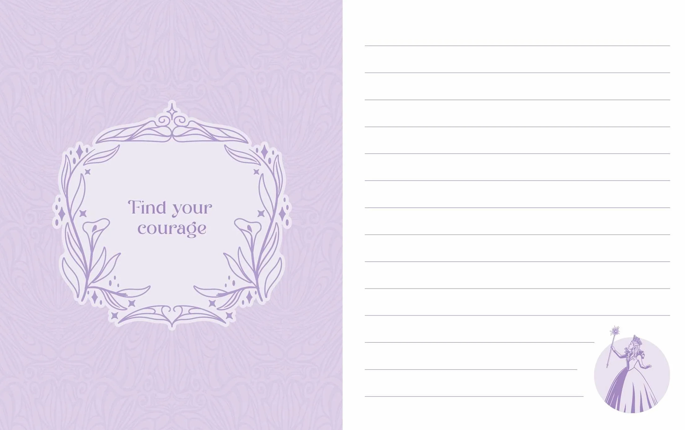 Wicked: Friends for Good Lock & Key Diary