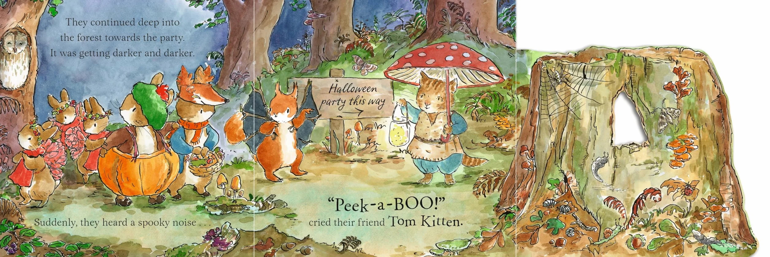 Peter Rabbit: Peter's Halloween Peek-a-BOO!: A lift and find book