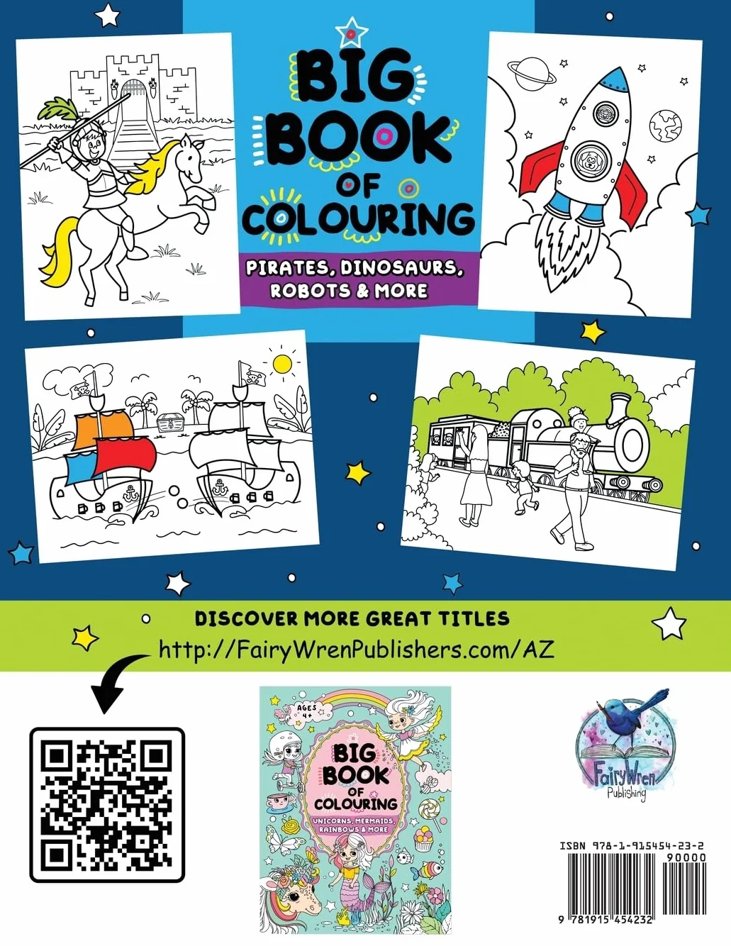 Big Book of Colouring for Boys: Children Ages 4+