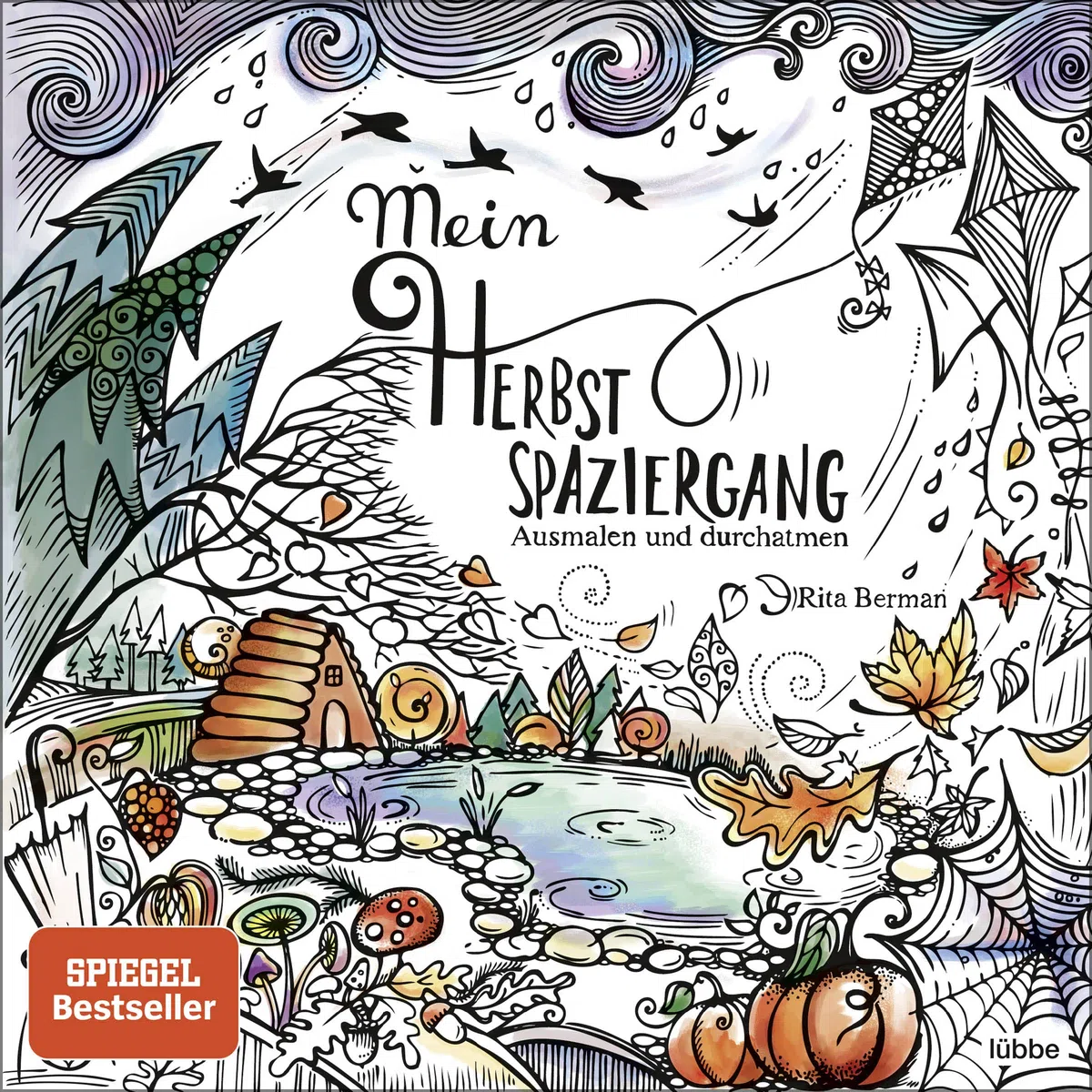 Mein Herbstspaziergang: Ausmalen und durchatmen: 3