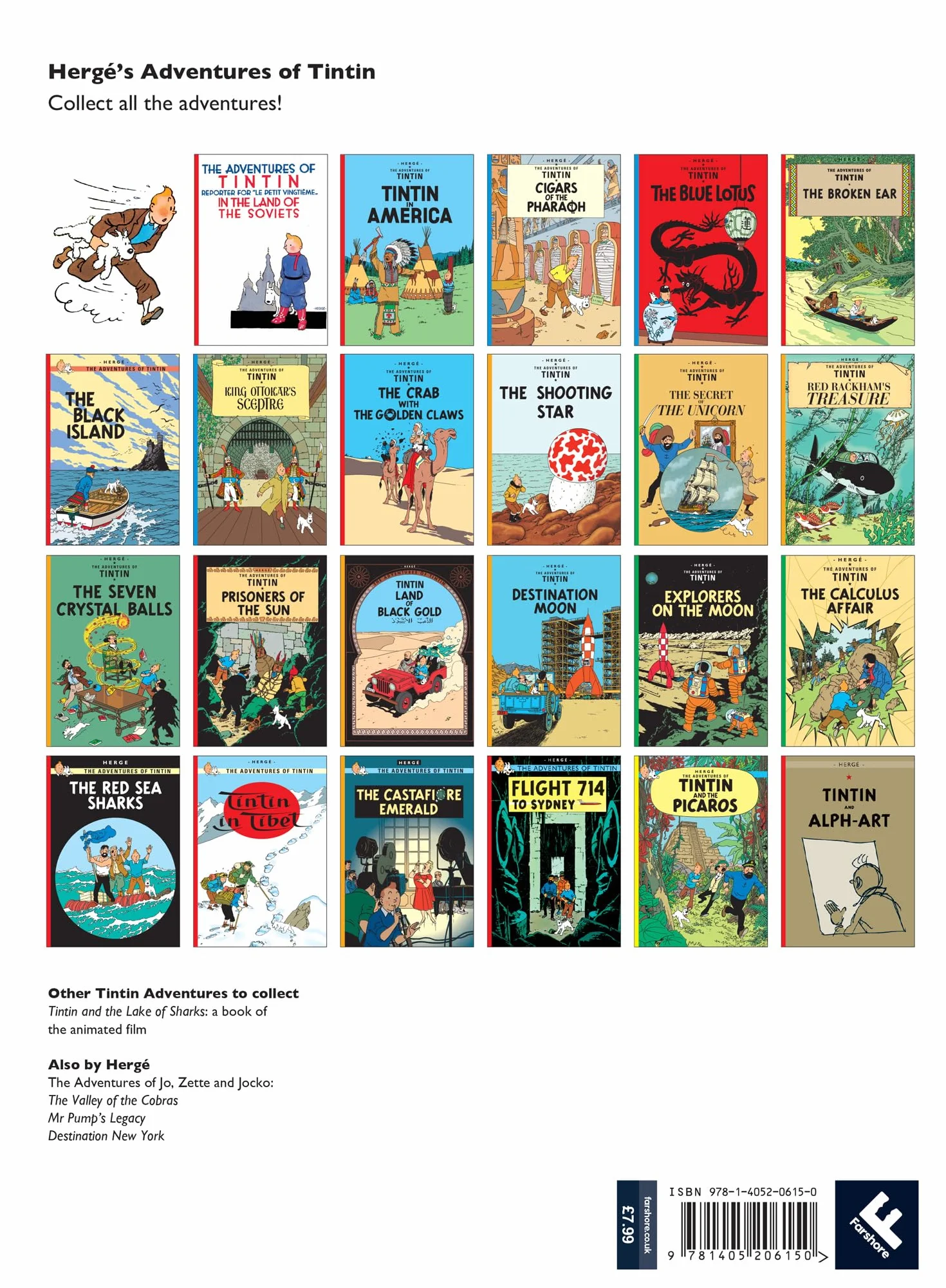 Cigars of the Pharaoh: The Official Classic Children’s Illustrated Mystery Adventure Series (The Adventures of Tintin)