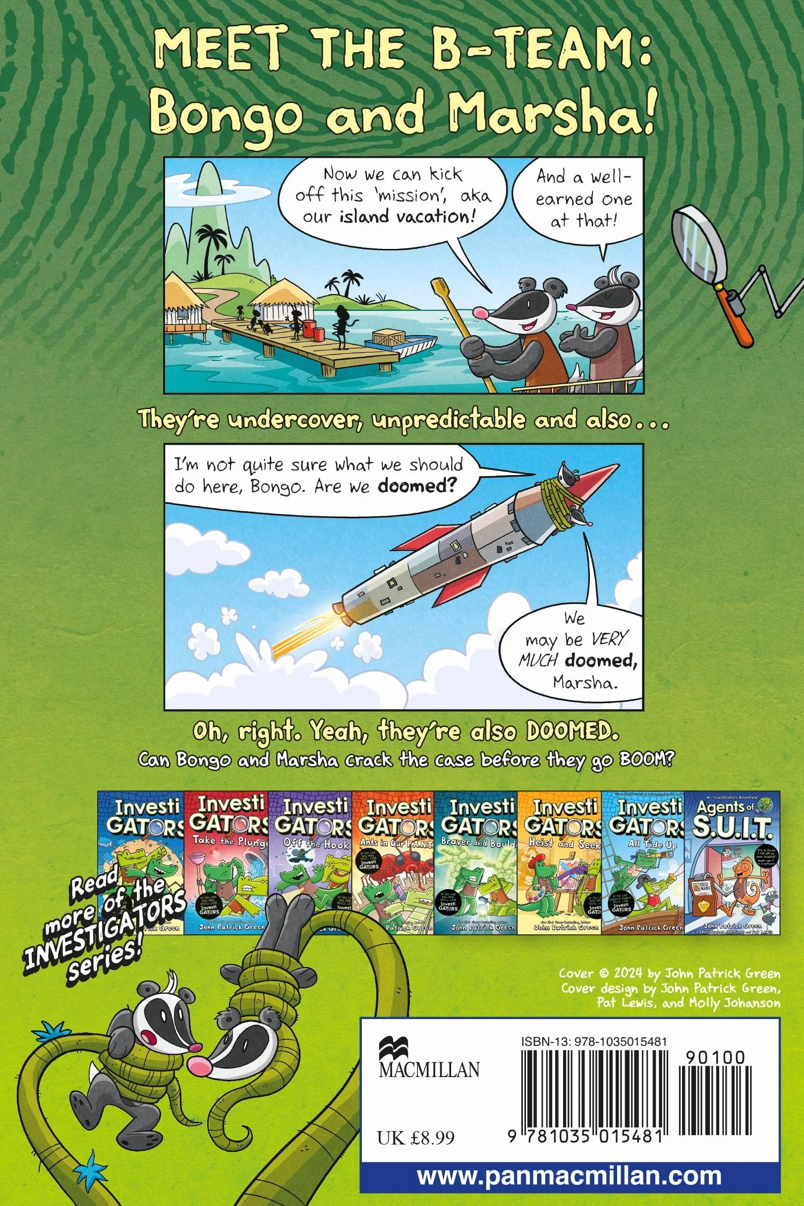 Agents of S.U.I.T.: From Badger to Worse: A Laugh-Out-Loud InvestiGators Comic Book Adventure!
