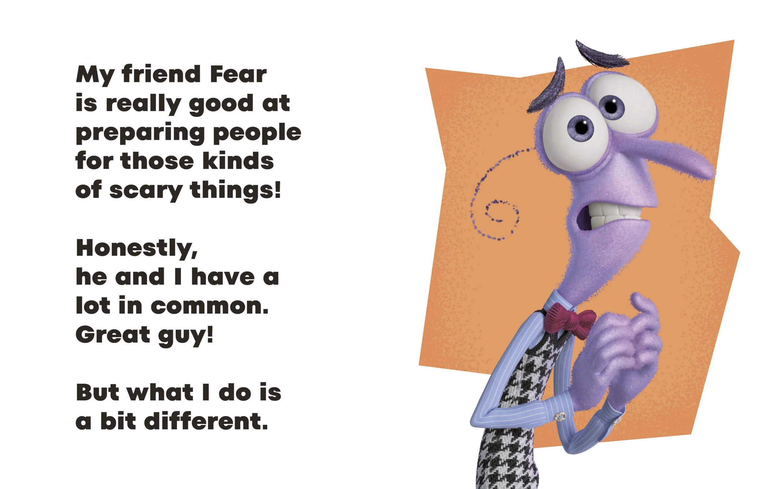 Disney Inside Out 2 Hello, I'm Anxiety
