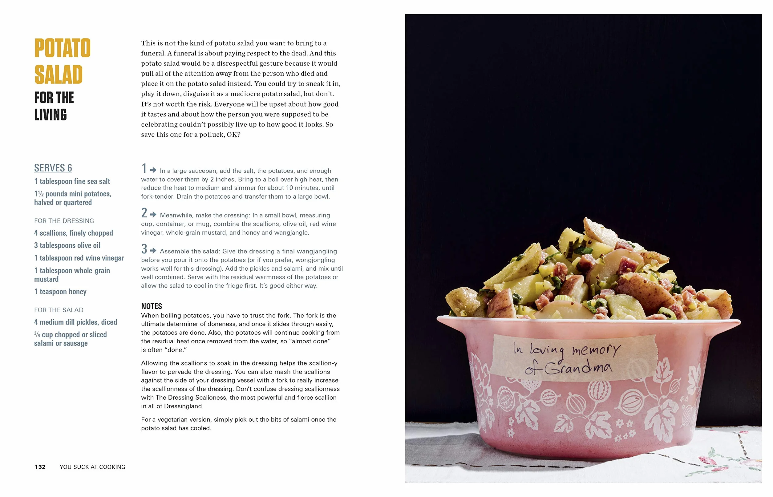 You Suck at Cooking: The Absurdly Practical Guide to Sucking Slightly Less at Making Food: A Cookbook