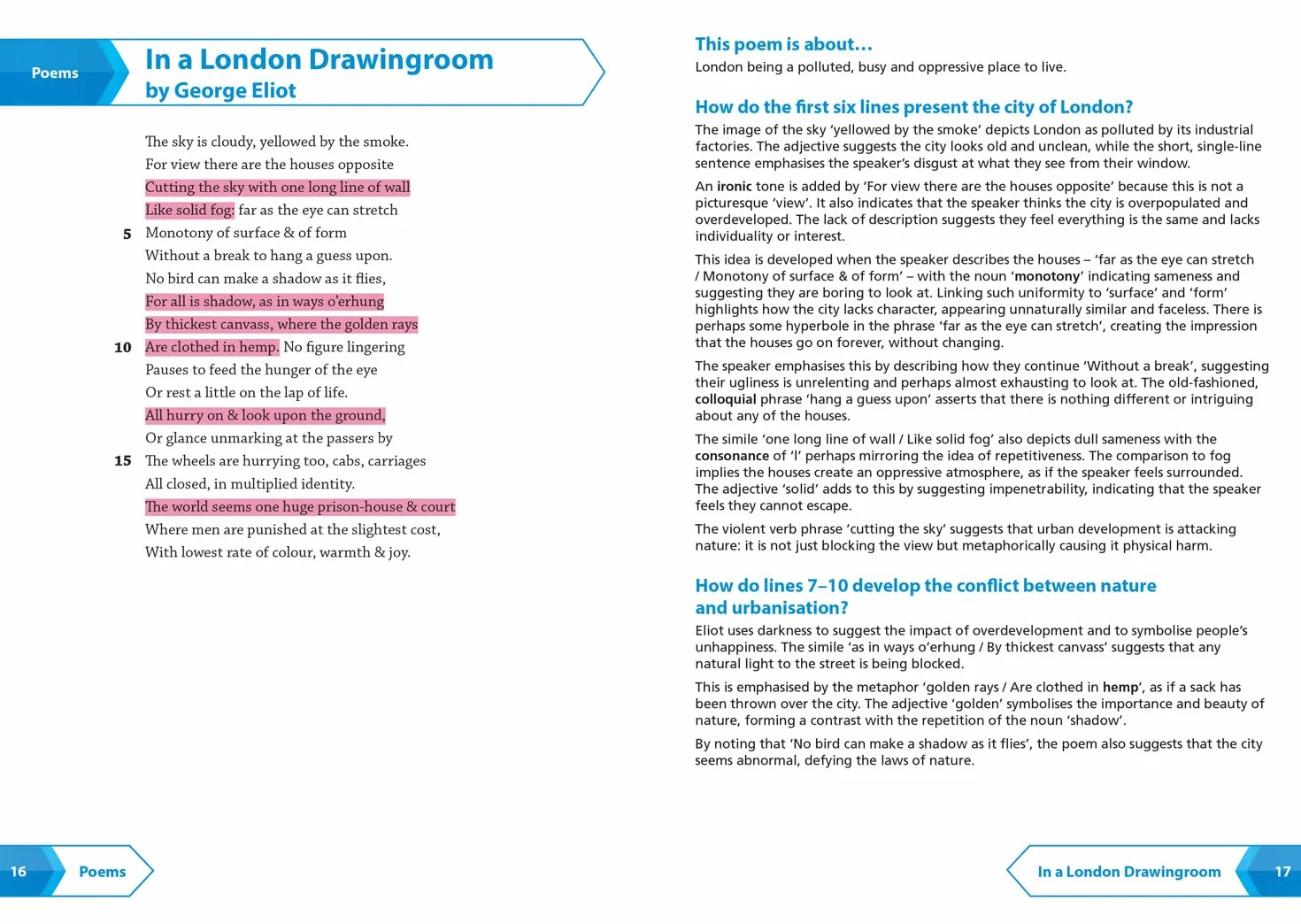 Worlds and Lives Poetry Cluster AQA GCSE 9-1 English Literature Revision Guide: Ideal for the 2026 and 2027 exams