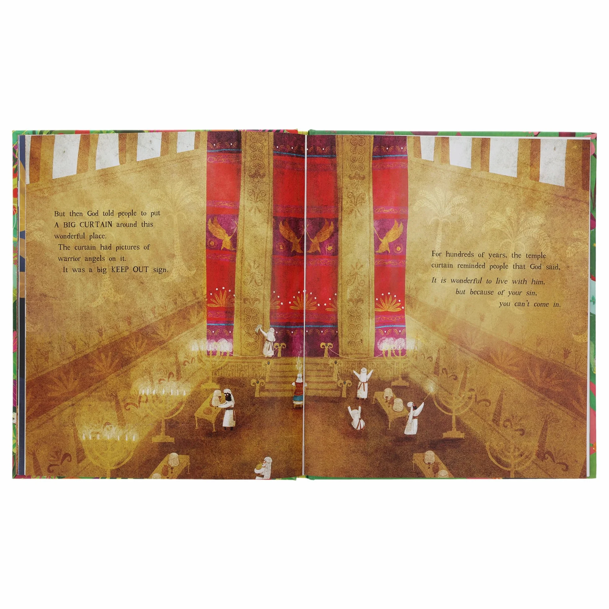 The Garden, the Curtain and the Cross Storybook: The True Story of Why Jesus Died and Rose Again