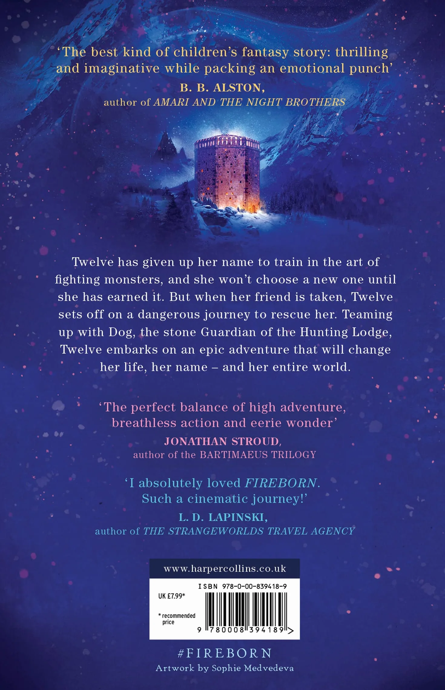 Fireborn: Twelve and the Frozen Forest: The extraordinary first book in the bestselling fantasy series for readers aged 8-12