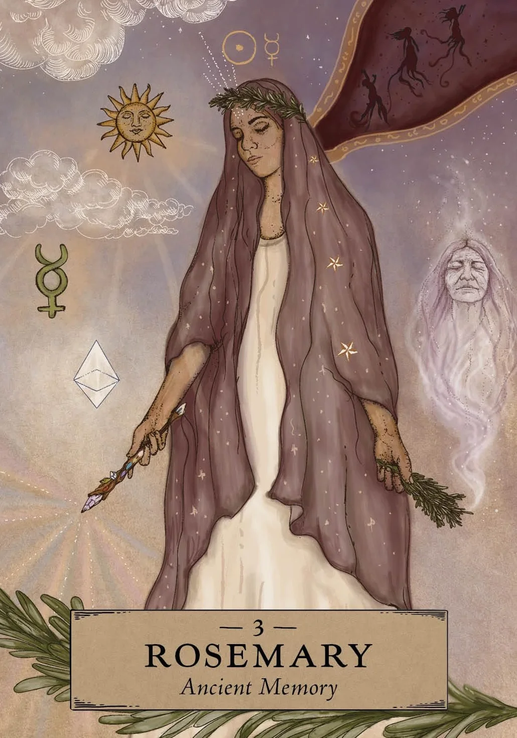 The Herbal Astrology Pocket Oracle: A 55-Card Deck and Guidebook