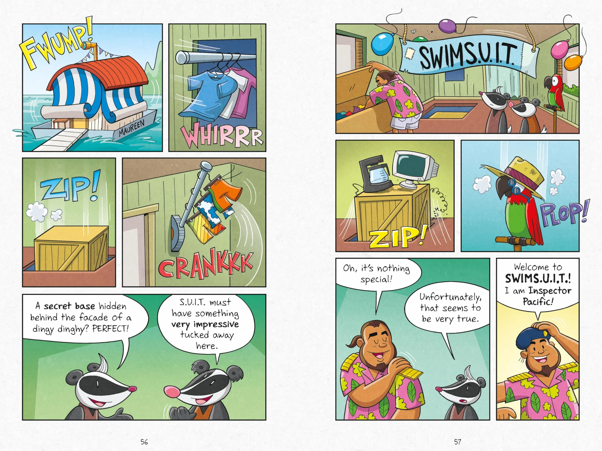 Agents of S.U.I.T.: From Badger to Worse: A Laugh-Out-Loud InvestiGators Comic Book Adventure!