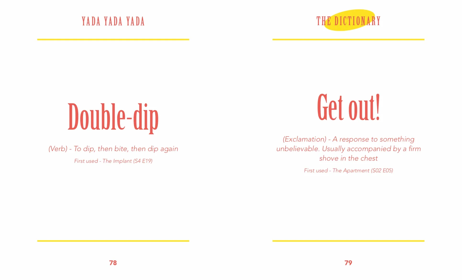 Yada Yada Yada: The Little Guide to Seinfeld: 3