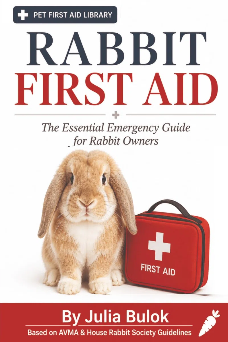 Rabbit First Aid: The Pocket Guide Every Bunny Parent Needs — Step-by-Step Help for GI Stasis, CPR, Heatstroke, Flystrike & More, Plus What NOT to Do