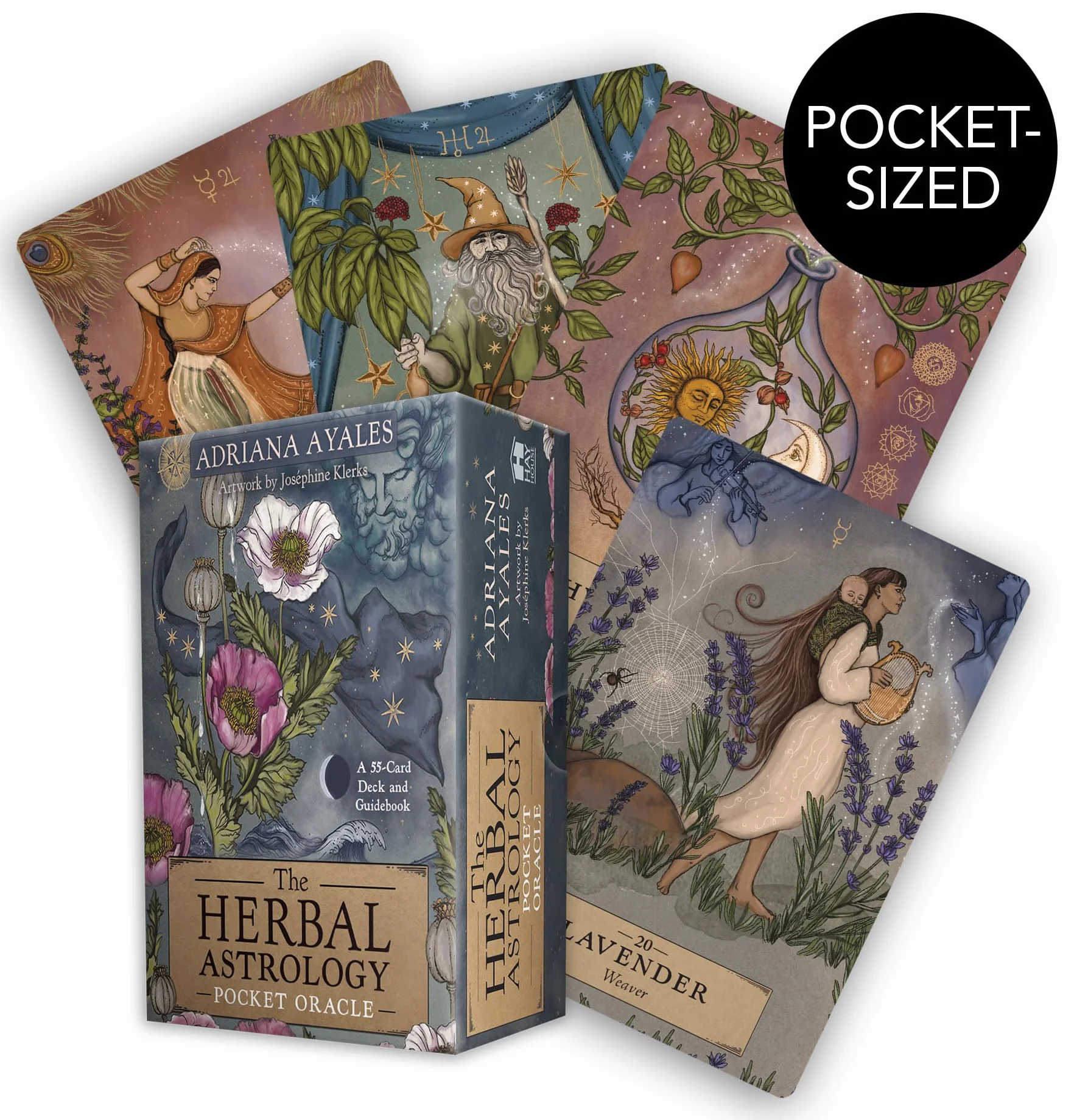 The Herbal Astrology Pocket Oracle: A 55-Card Deck and Guidebook