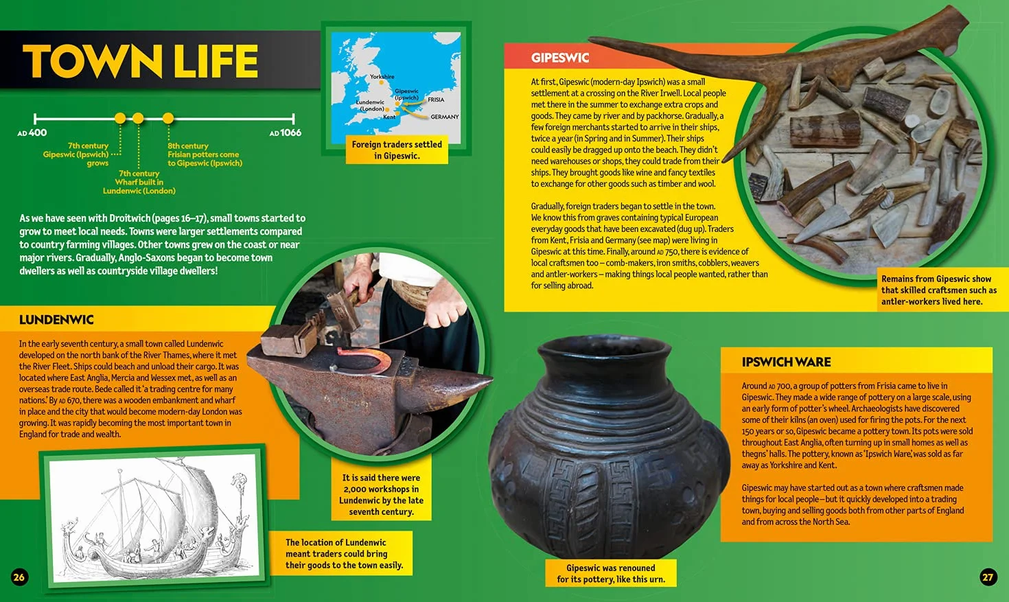 Everything: Anglo-Saxons: Unearth history with facts, photos and fun!