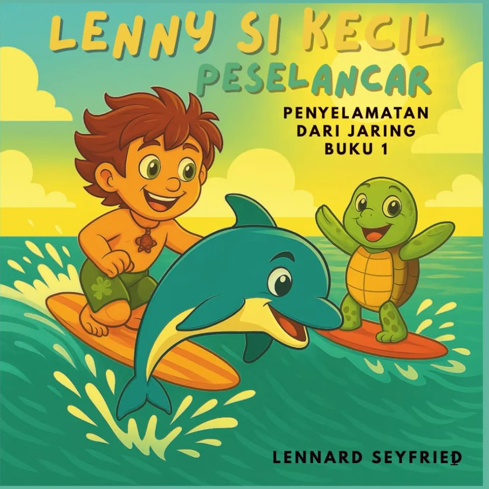 Lenny si Kecil Peselancar: Penyelamatan dari Jaring Buku 1