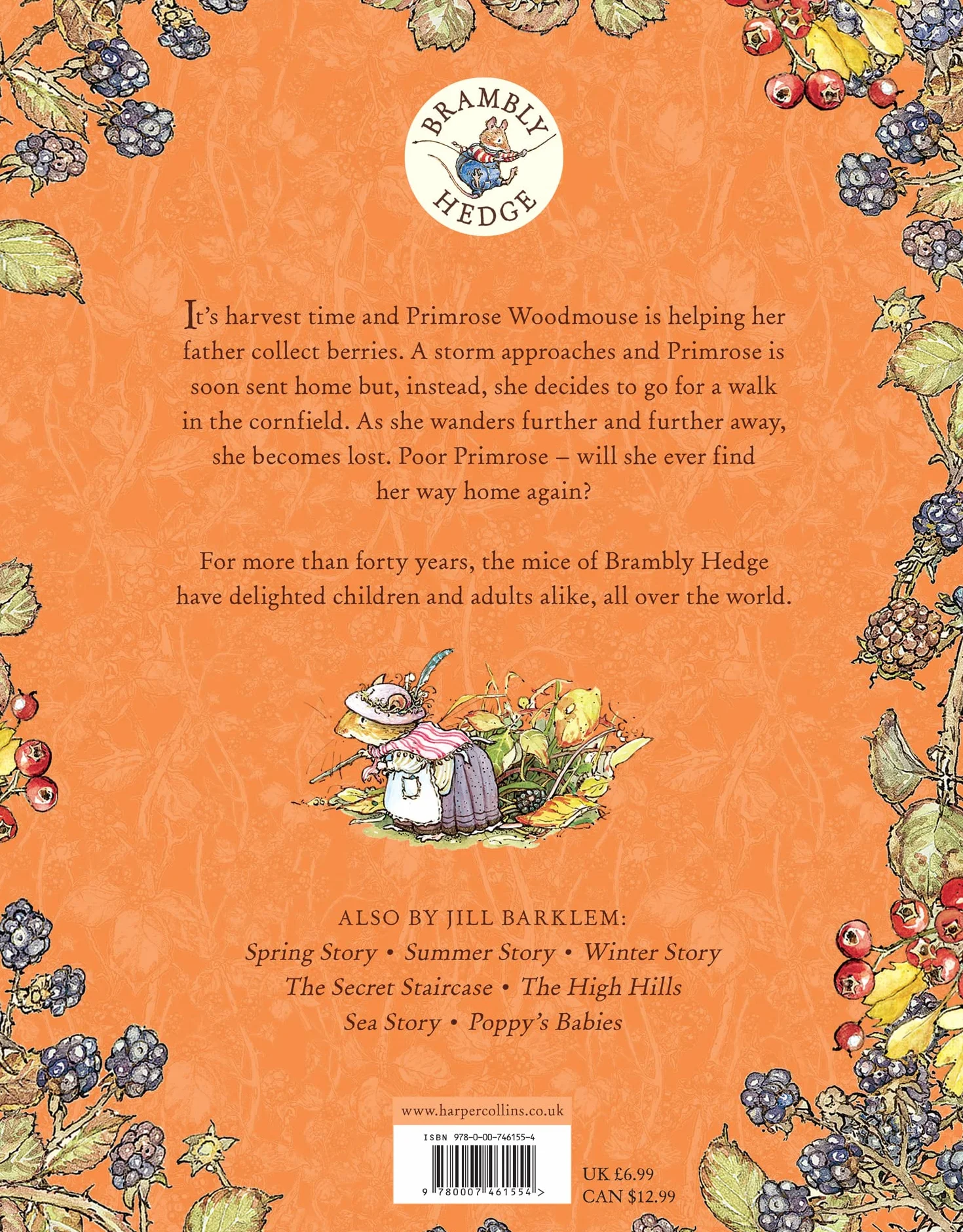 Autumn Story: Introduce children to the seasons in the gorgeously illustrated classics of Brambly Hedge!