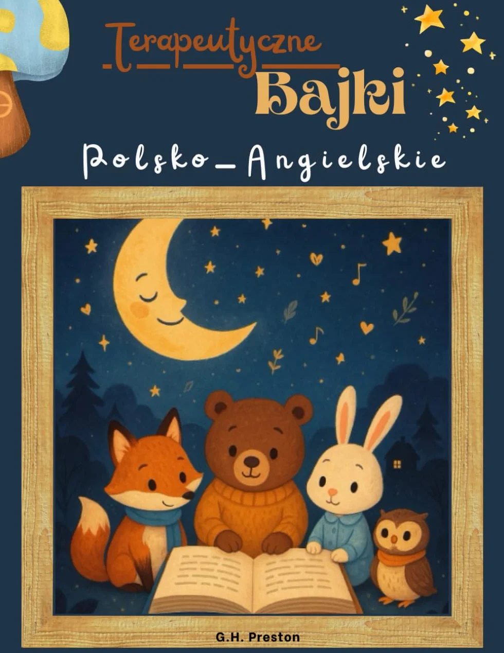Bajki Na Dobranoc Polsko-Angielskie, Nauka Angielskiego Dla Dzieci:: Zbiór Ponad 40 Terapeutycznych Bajek, Które Uczą Wartości i Przyjaźni, Pomagają ... Książka Edukacyjna Z Moralnymi Przesłaniami