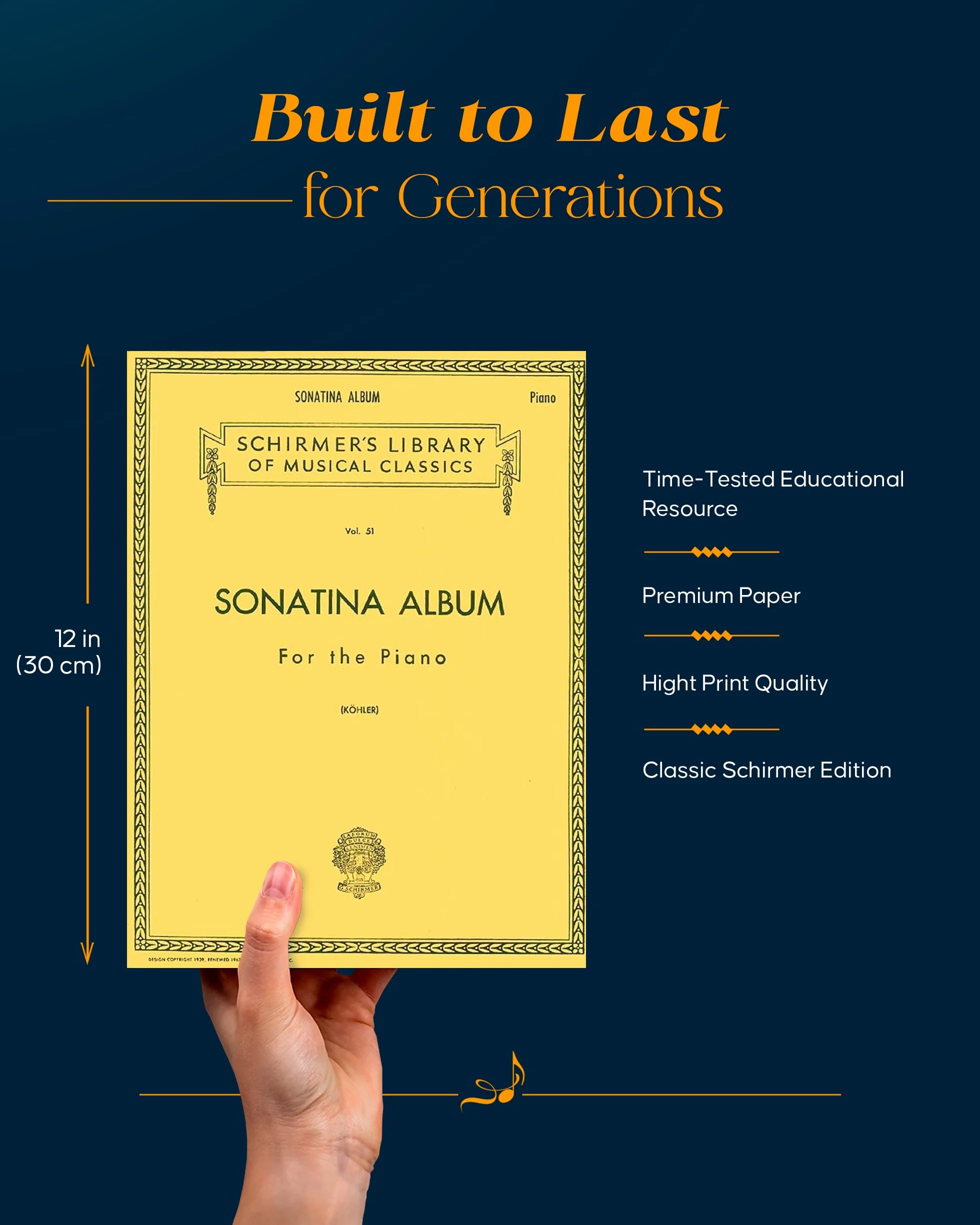 Sonatina album for the piano piano: Schirmer Library of Classics Volume 51 Piano Solo: 0051