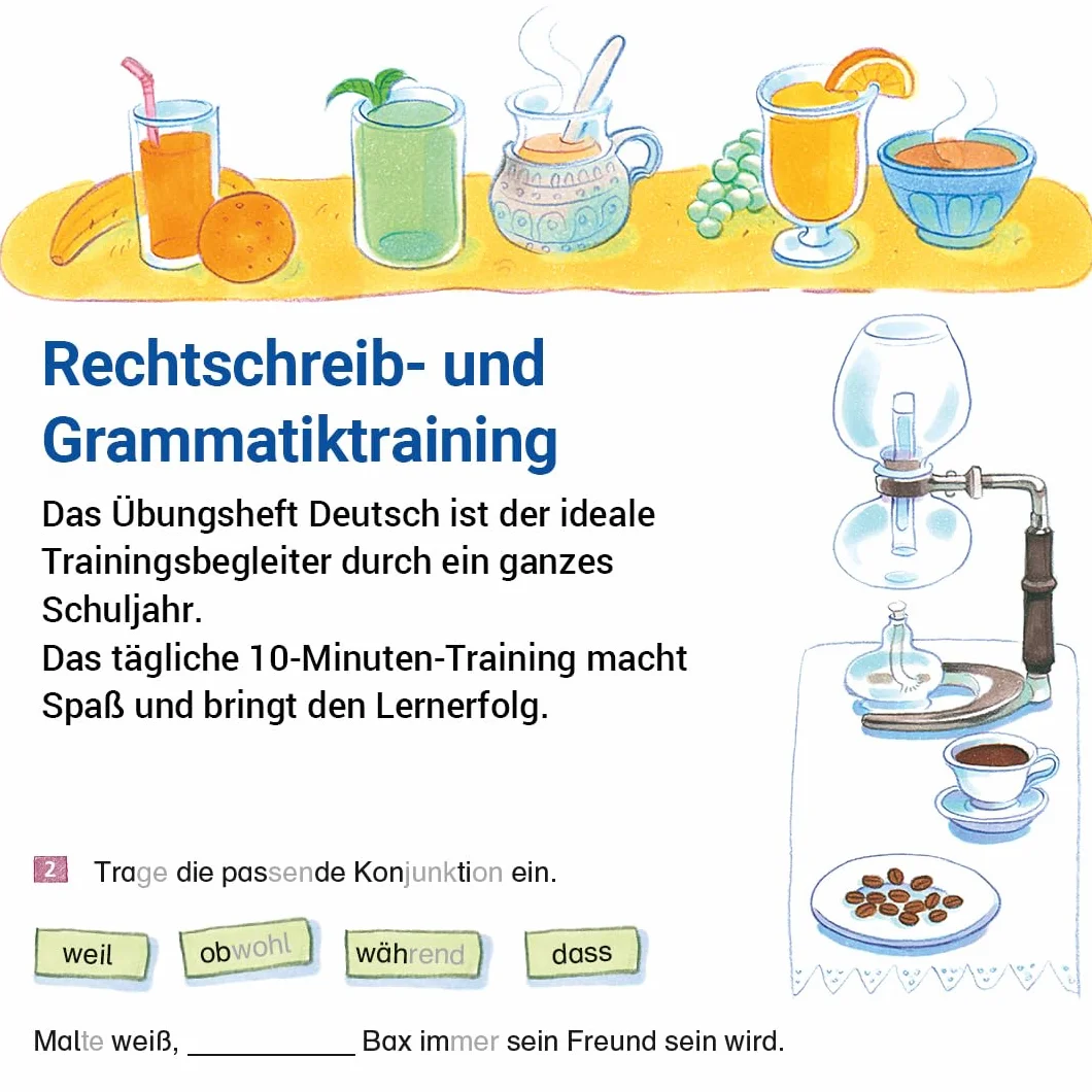 Das Übungsheft Deutsch 5: Rechtschreib- und Grammatiktraining