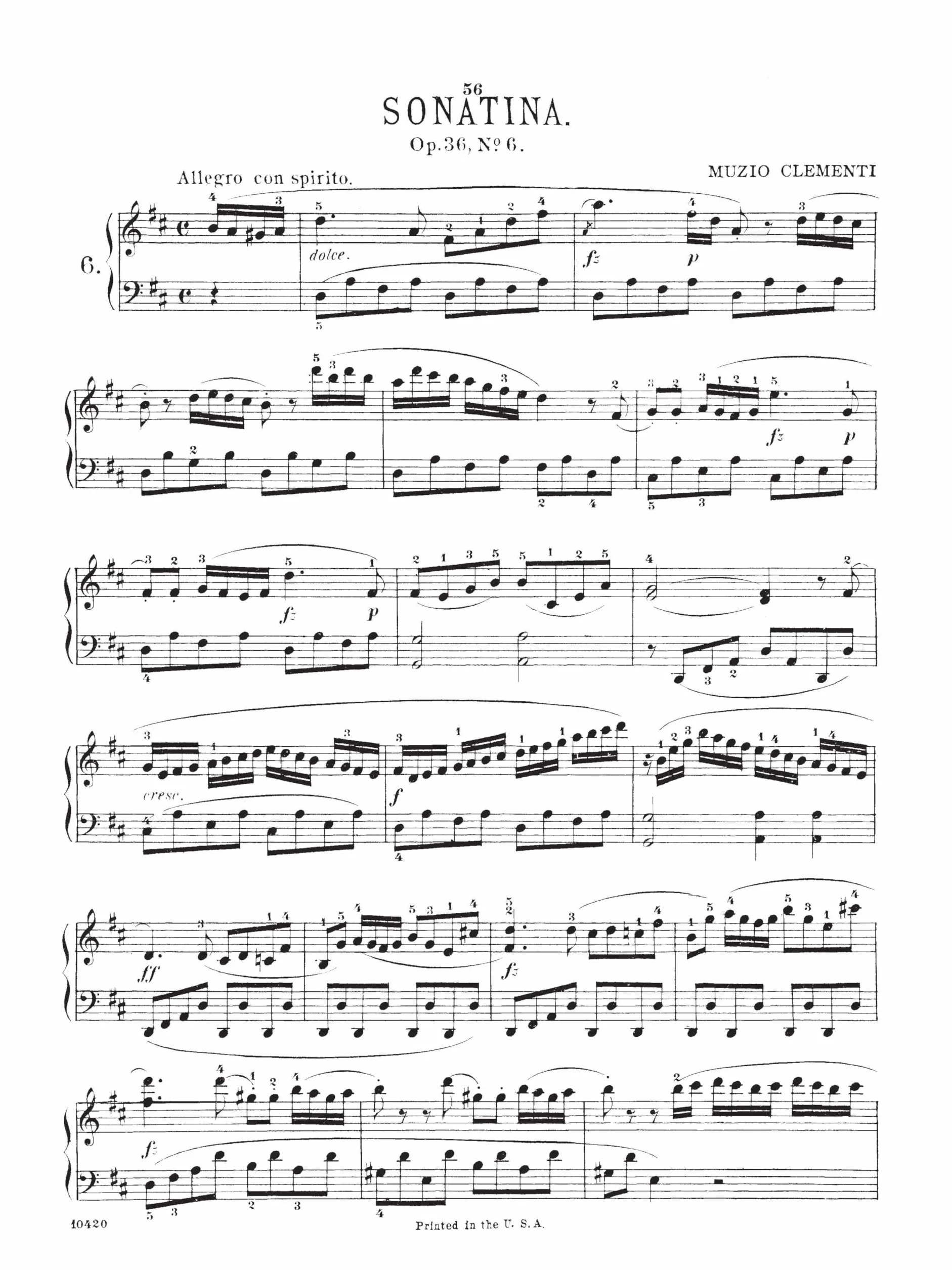 Sonatina album for the piano piano: Schirmer Library of Classics Volume 51 Piano Solo: 0051