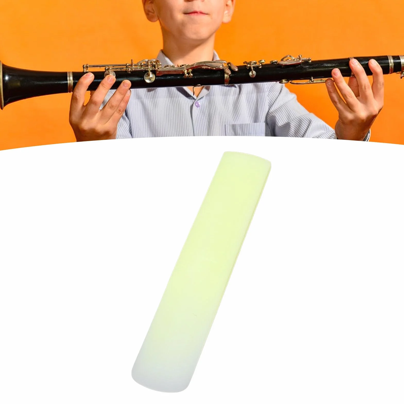 5 szt. Stroiki do Klarnetu 2,5 Siły Klarnet Tradycyjne Stroiki żywiczne Stroiki do Klarnetu Zamiennik do ćwiczeń i Występów (YELLOW)