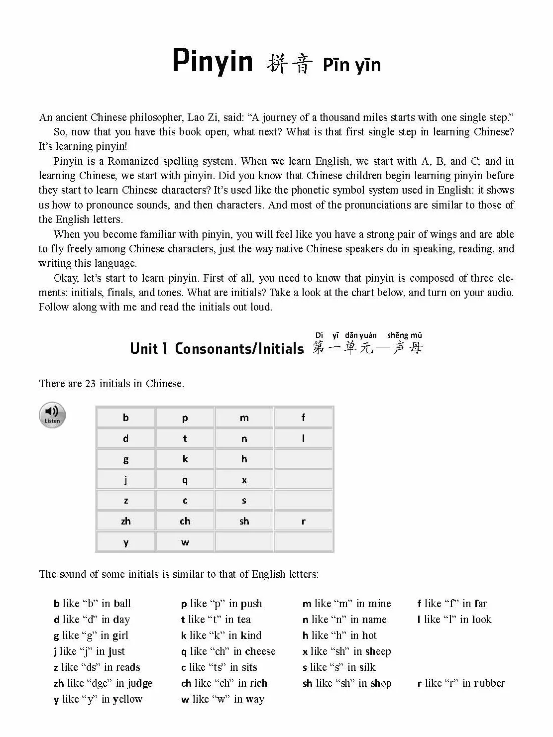 Chinese for Beginners: Learning Conversational Chinese (Fully Romanized and Free Online Audio)