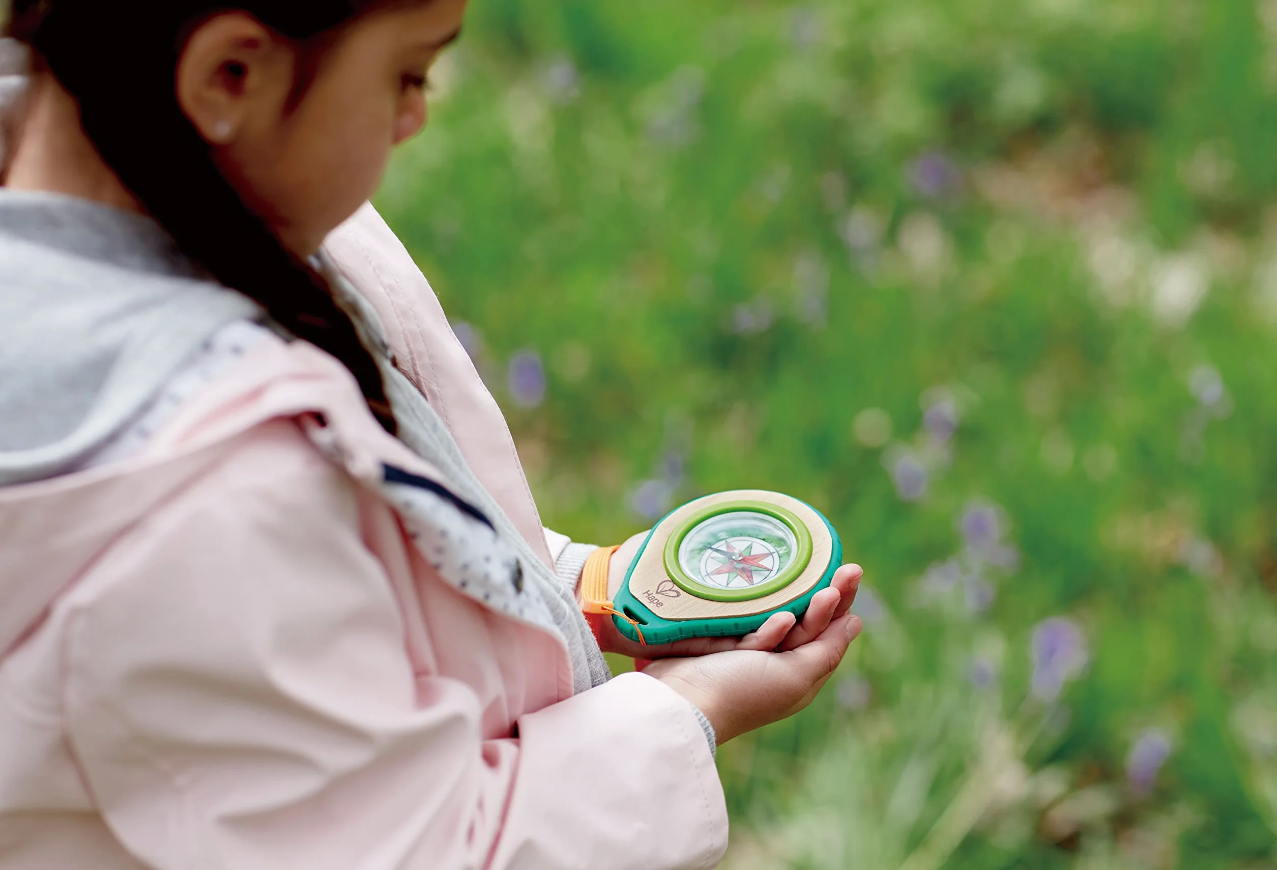 Sustainable Toys, Made From Sustainable Bamboo, Hape Compass Set, Outdoor Toys. 4 years +