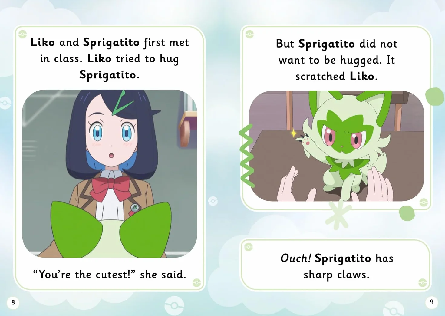 Pokémon Young Readers Level 1: Meet Sprigatito: Dive into reading with this short storybook from Pokémon Horizons: The Series, perfect for young children and reluctant readers
