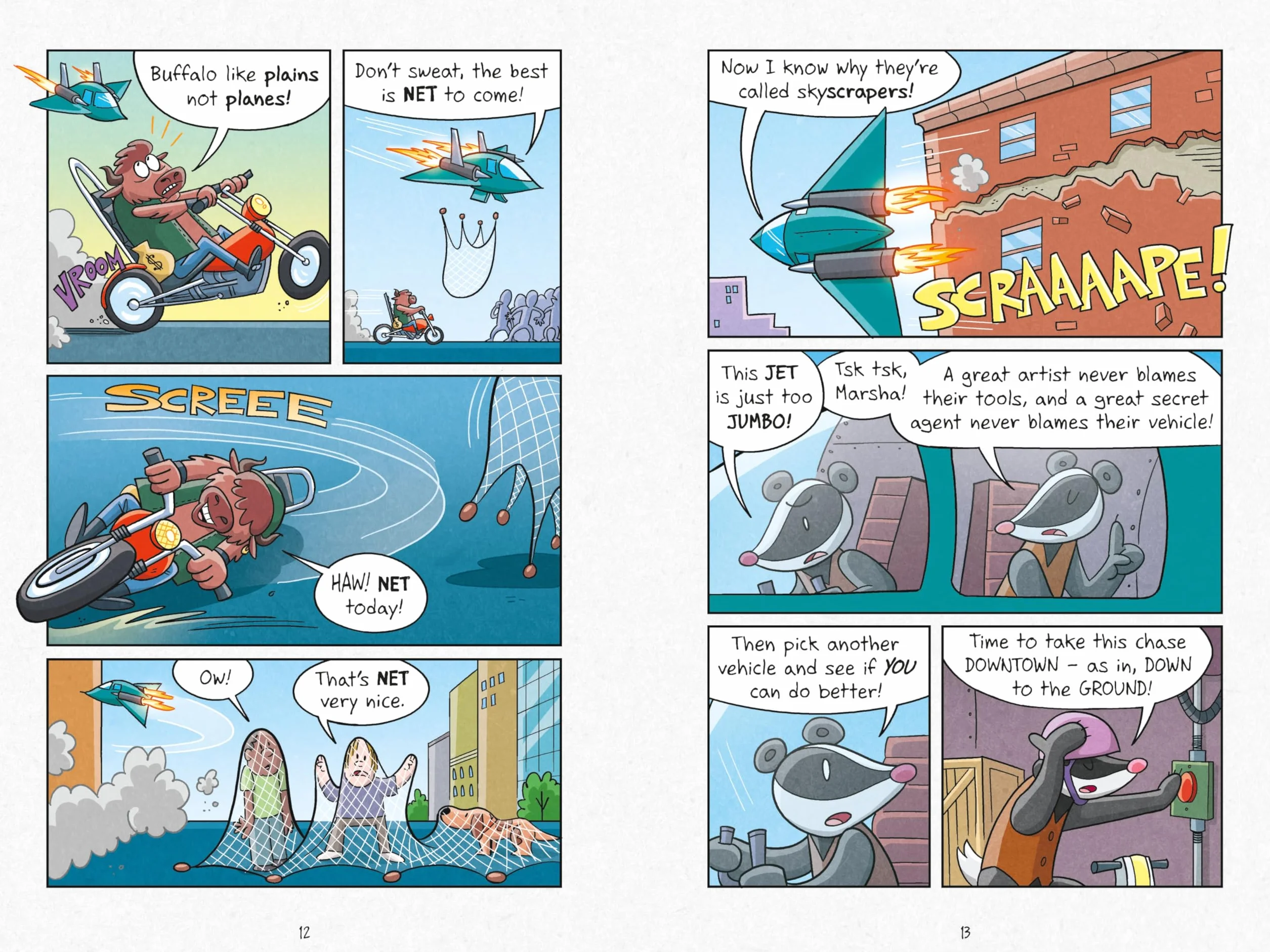 Agents of S.U.I.T.: From Badger to Worse: A Laugh-Out-Loud InvestiGators Comic Book Adventure!