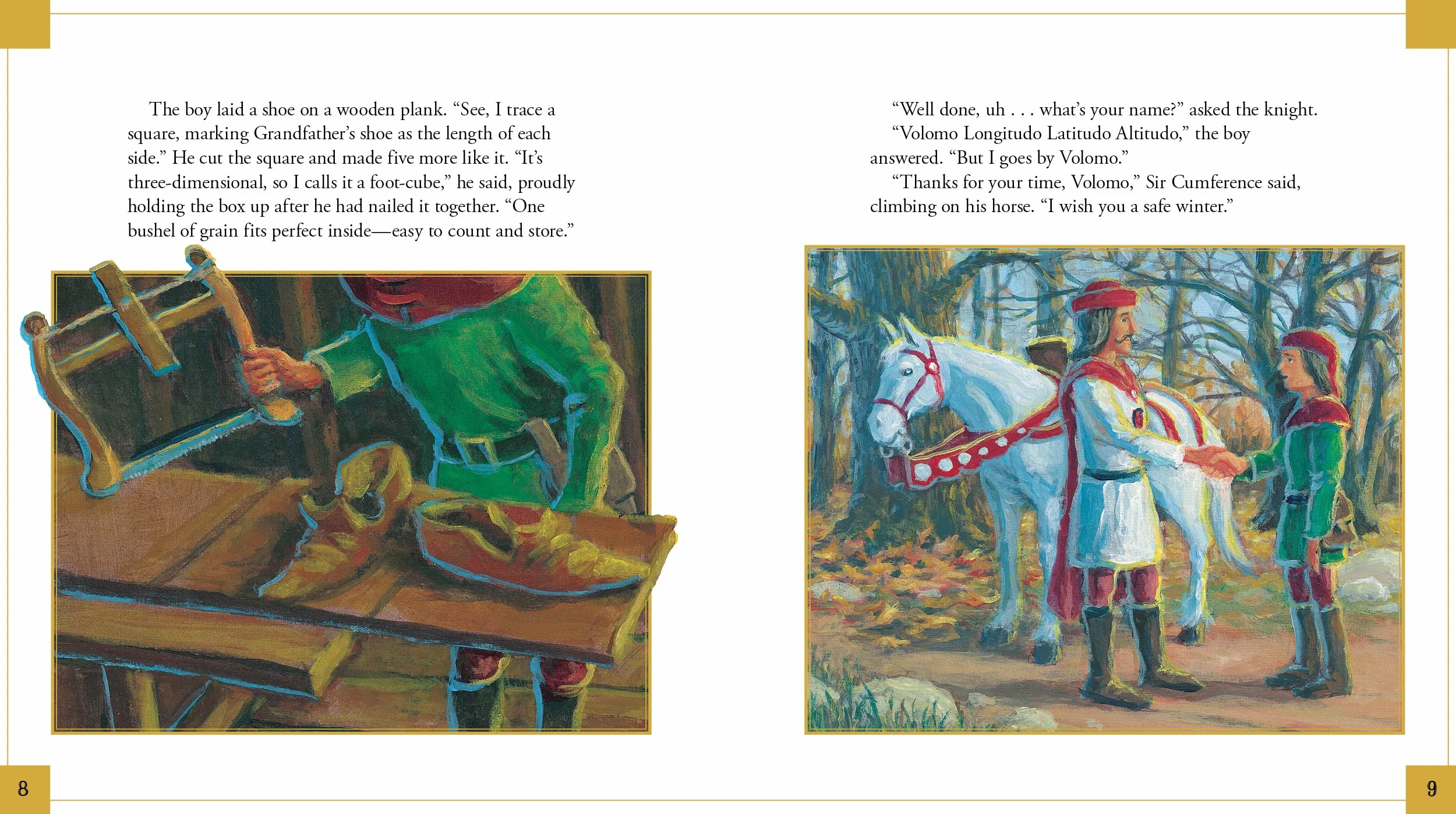 Sir Cumference Speaks Volumes: A Math Adventure