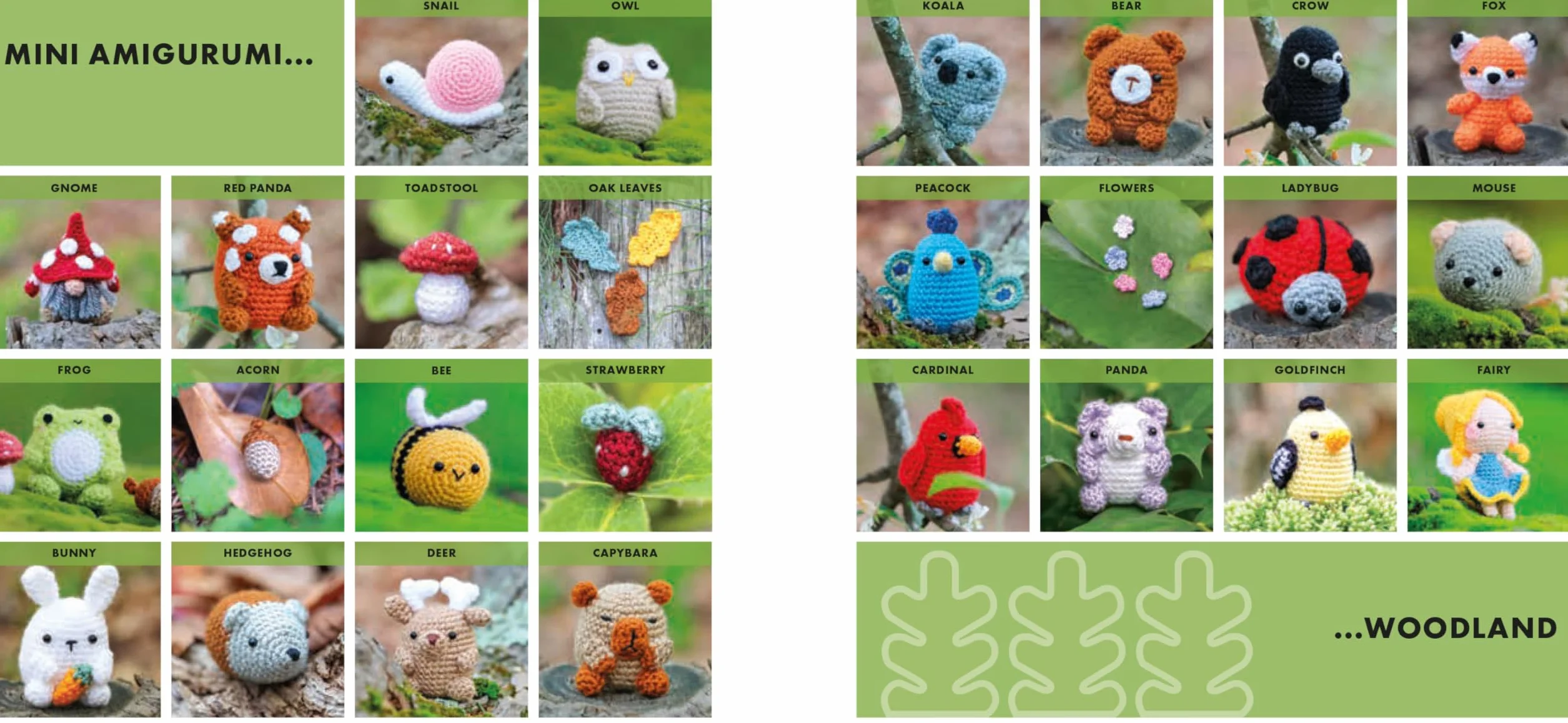 Mini Amigurumi Woodland: 26 Tiny Crochet Creations