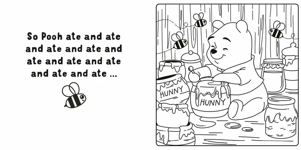 Disney Winnie the Pooh: A Cute and Cosy Colouring Book