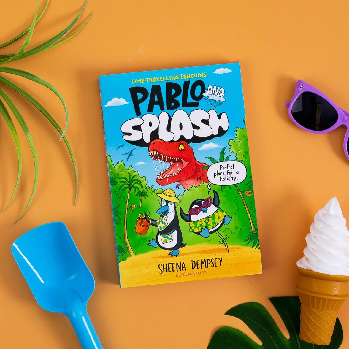 Pablo and Splash: The hilarious kids' graphic novel series about time-travelling penguins