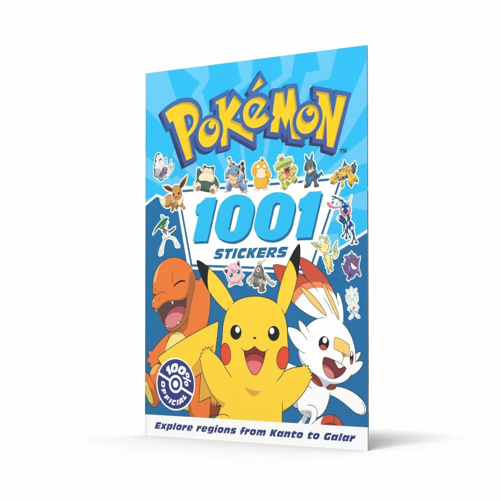 Pokemon: 1001 Stickers: The ultimate sticker book for Pokémon fans.
