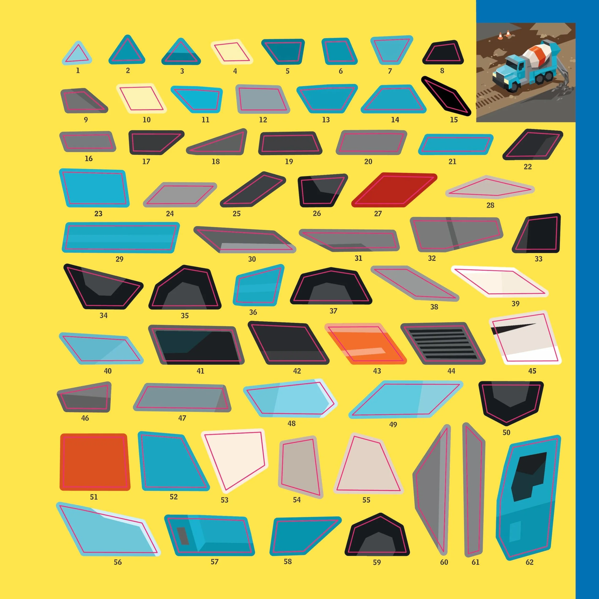 Paint by Sticker Kids: Trucks, Trains & More: Create 10 Pictures One Sticker at a Time!