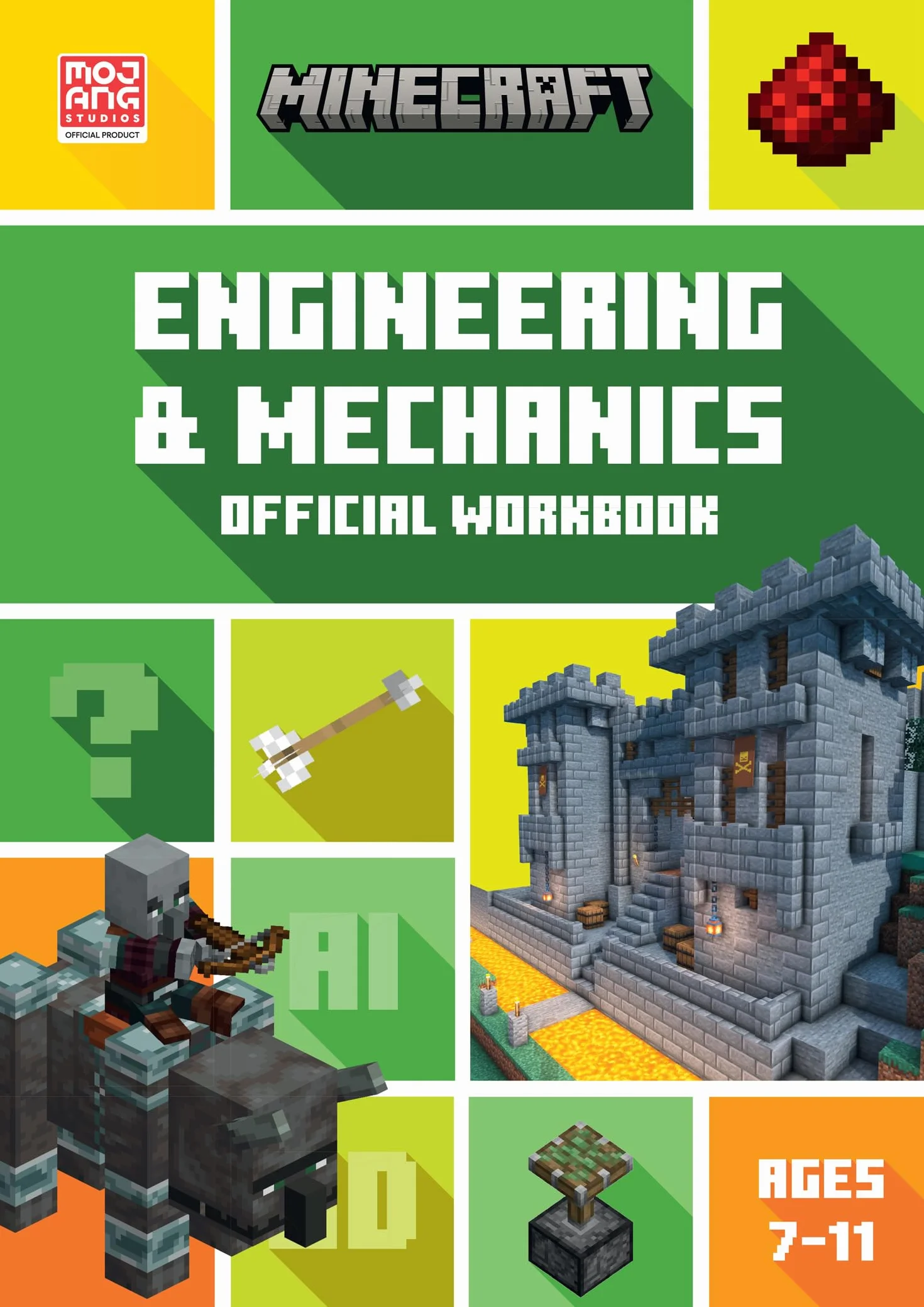 Minecraft STEM Engineering and Mechanics: Official Workbook