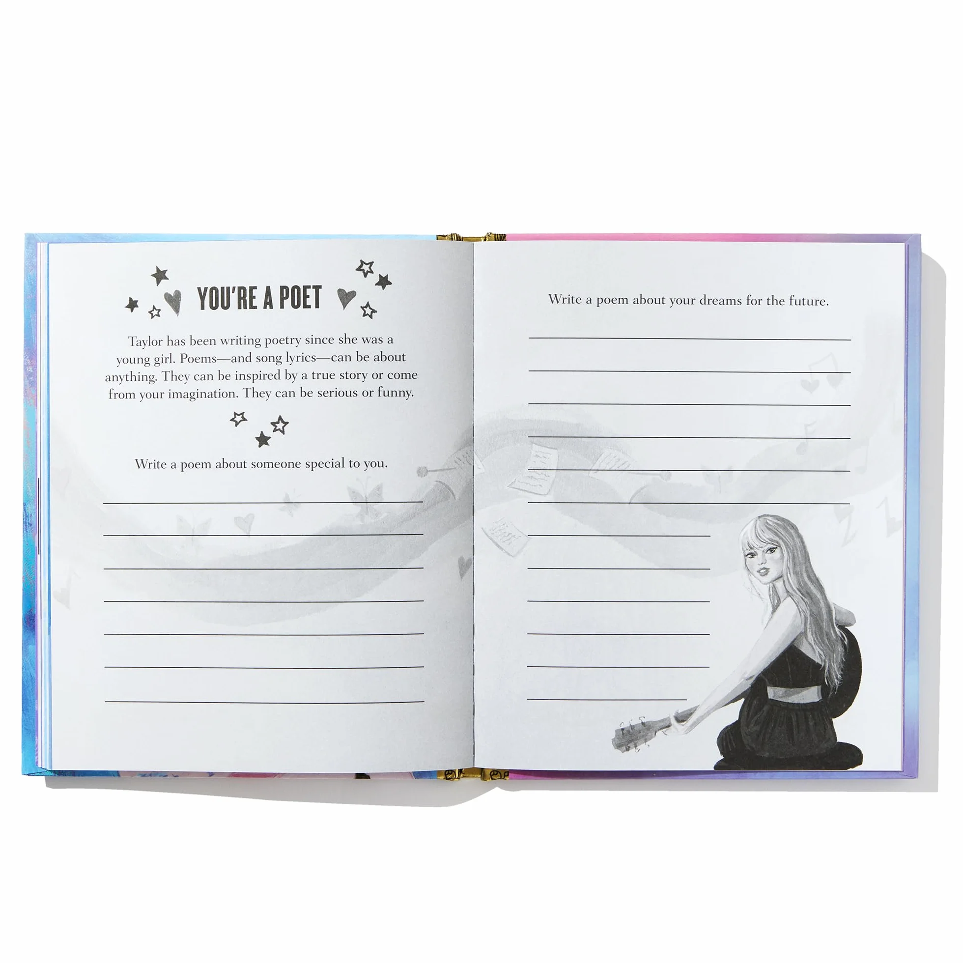 Taylor Swift Ultimate Fan Edition Little Golden Book Biography: 22 Bonus Pages! Stickers!