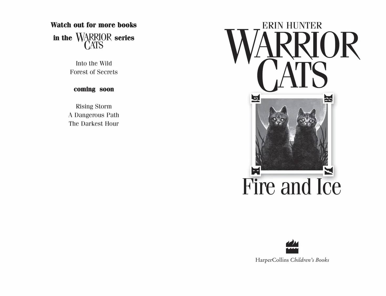 Fire and Ice: Discover the Warrior Cats, the bestselling children’s fantasy series of animal tales: Book 2