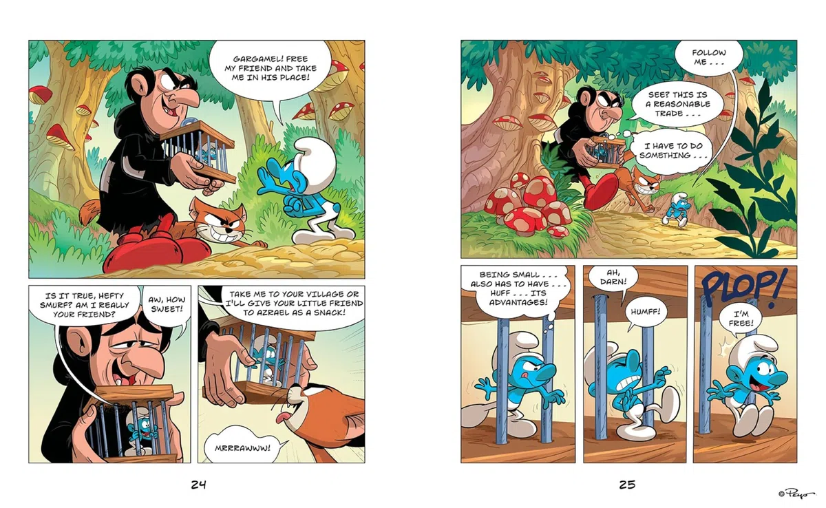 We Are the Smurfs: Our Brave Ways! (We Are the Smurfs Book 4): A Graphic Novel